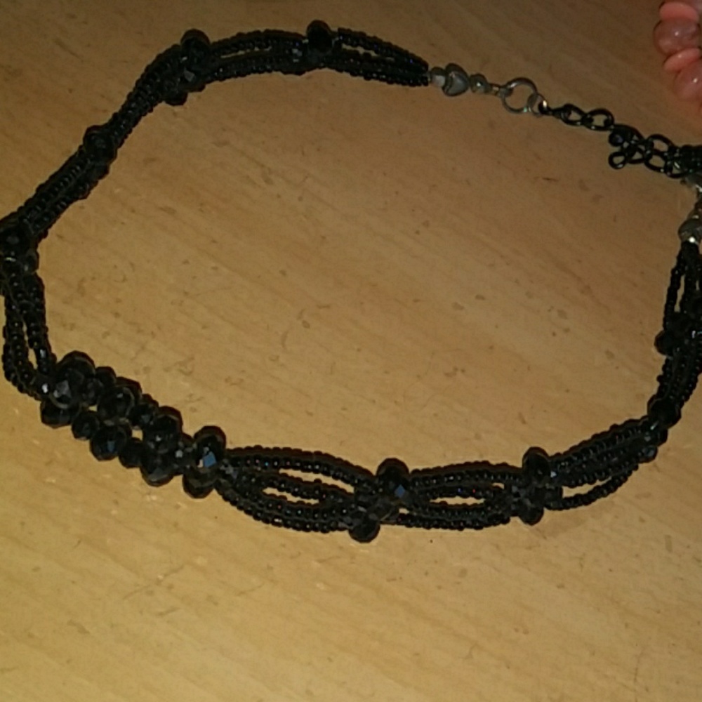 Vintage black choker